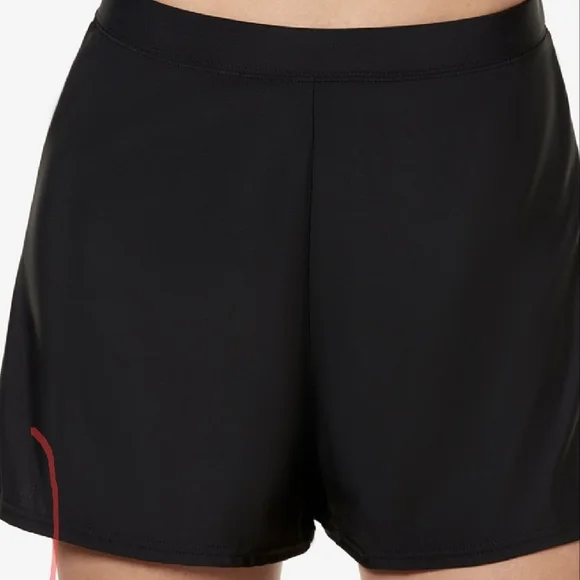 Women's Black Swim Shorts - Picture 4 of 4